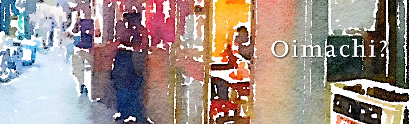 東小路の水彩画