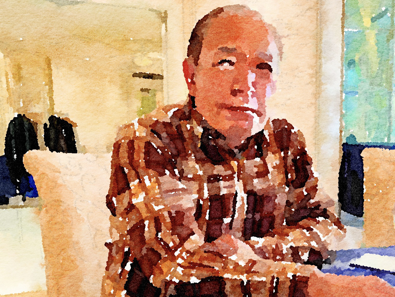 中島さんの似顔絵